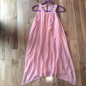 WHBM light pink/peach colored dress